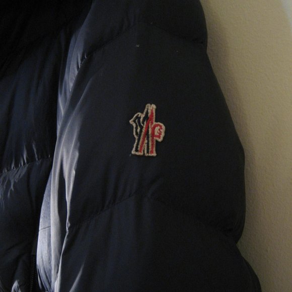 Moncler Grenoble Beckler Goose Down Puffer Ski Jacket, Blue #116347 - Picture 6 of 13